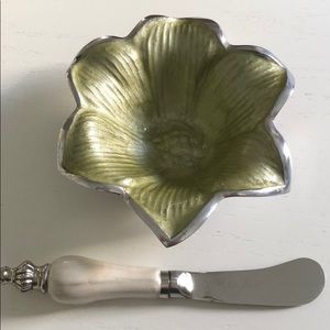 Julia Knight petite bowl with spreader knife